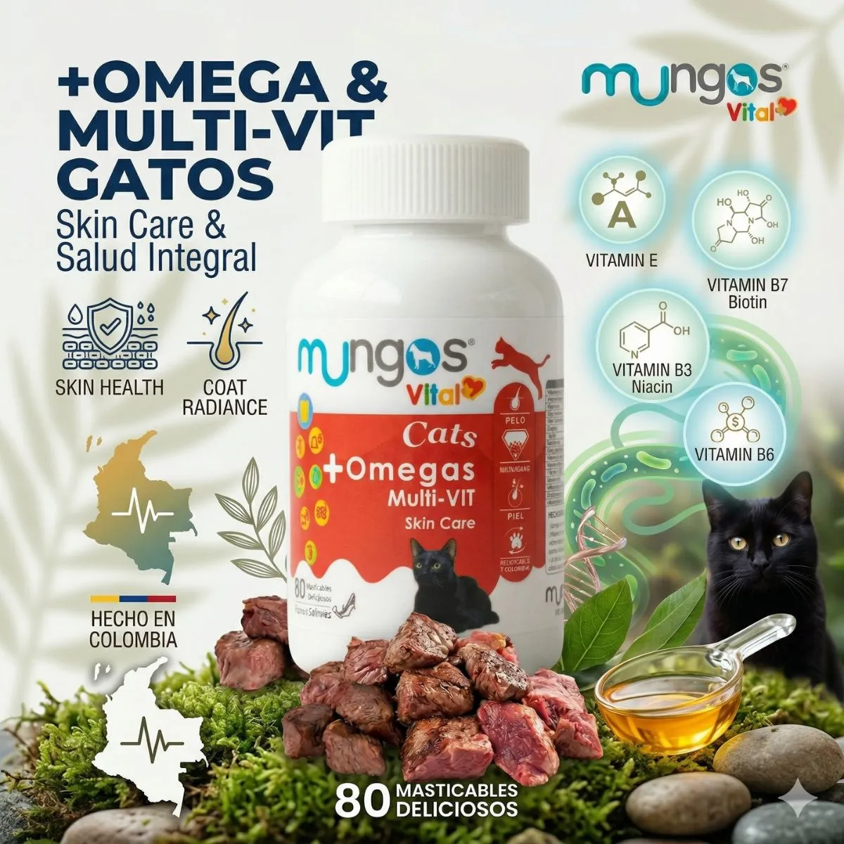 Mungos VITAL+ OMEGA 6-3-9 Cats