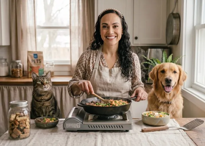 Comida natural para mascotas